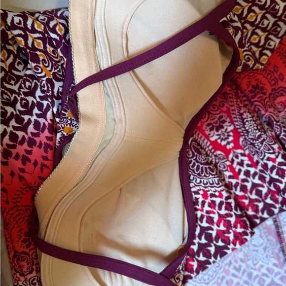 Athleta Purple and Red Mini Dress - Picture 9 of 9